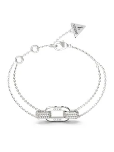 Guess Bransoletka JUBB04 581JW Srebrny - Bransoletki - miniaturka - grafika 1
