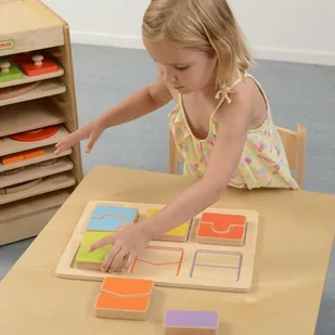 MASTERKIDZ Tablica Edukacjna Sorter Dopasowanie Kształty i Kolory - Sortery dla dzieci - miniaturka - grafika 4