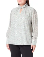 Bluzki damskie - nelice Bluzka damska, Zielony, wielokolorowy., XL - miniaturka - grafika 1