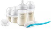 Butelki dla niemowląt - AVENT Zestaw startowy z serii NATURAL RESPONSE (butelki, smoczek ortodontyczny, szczotka) SCD838/11 - miniaturka - grafika 1
