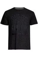 Koszulki męskie - Blend T-shirt męski, 194007/Black, S - miniaturka - grafika 1