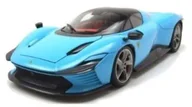 Samochody i pojazdy dla dzieci - Ferrari Daytona SP3 Blue 1:18 BBURAGO - miniaturka - grafika 1