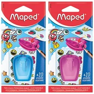 Przybory szkolne - Maped Temperówka Stickart 1 otwór + naklejki - miniaturka - grafika 1