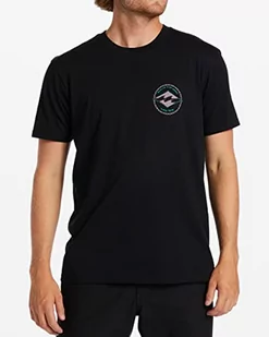 BILLABONG Podstawowa koszulka męska czarna S - Koszulki męskie - miniaturka - grafika 1