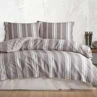 Pościel - Pościel 140x200 bawełniana Rune w pudełku Natural - miniaturka - grafika 1