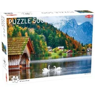 Puzzle - Tactic Puzzle Swans on a Lake 500 - - miniaturka - grafika 1