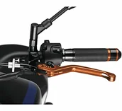 Części motocyklowe - Puig Nieskładana dźwignia sprzęgła 3.0. pomarańczowy/select.czarny - miniaturka - grafika 1