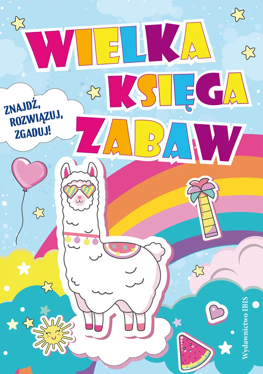 Wielka księga zabaw - znajdź, rozwiązuj, zgaduj!