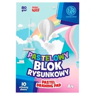 Szkolne artykuły papiernicze - Astra Blok Rysunkowy A4 Kolorowy Pastelowy Do Szkoły 10 Kartek - miniaturka - grafika 1