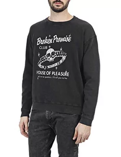 Replay Bluza męska, czarny (098 Black), M - Bluzy męskie - miniaturka - grafika 1