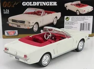 Kolekcjonerskie modele pojazdów - MUSTANG 1/2 1964 James Bond 1:24 Motormax 79852 - miniaturka - grafika 1