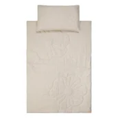 Pościel dla dzieci - Lniany komplet pościeli dla dzieci kwiat "Piasek" duży rozmiar - miniaturka - grafika 1