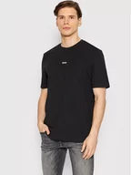 Koszulki męskie - Hugo Boss T-Shirt Tchup 50473278 Czarny Comfort Fit - miniaturka - grafika 1