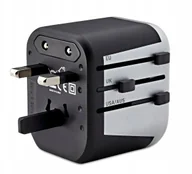 Akcesoria podróżnicze - Reinston Adapter podróżny uniwersalny Przejściówka Reinston ETA01 na 150 krajów - miniaturka - grafika 1