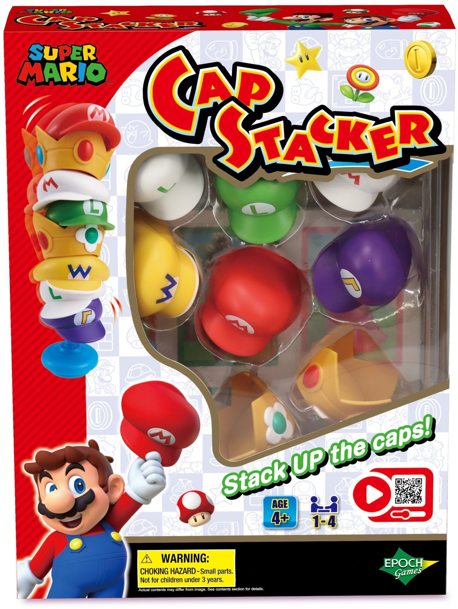 EPOCH gra Super Mario Czapki z głowy 07554 75548