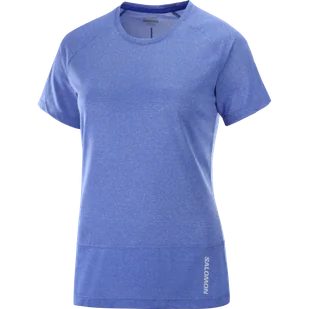 KOSZULA SALOMON CROSS RUN SS TEE W C20469 - Koszulki sportowe damskie - miniaturka - grafika 1