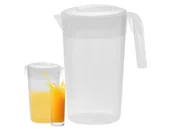 Dzbanki i imbryki - Dzbanek Do Wody Soku 2L Z Pokrywką 2000Ml Pl - miniaturka - grafika 1