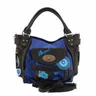 Torebki damskie - Desigual BOLS_MCBEE_ S PATCH damska torba na ramię, 27 x 28 x 14 cm, czarny - Schwarz After Dark 2080-27x28x14 cm (B x H x T) - miniaturka - grafika 1