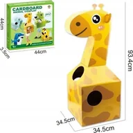 Zabawy w naśladowanie dorosłych - Kartonowa żyrafa kostium przebranie Bezpieczne zakupy! Szybka wysyłka! oryginalne, zaplombowane pudełko! - miniaturka - grafika 1