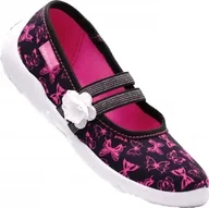 Buty dla dziewczynek - Viggami Tenisówki dziecięce kapcie dziecięce Viggami Gabi Druk 28 - miniaturka - grafika 1