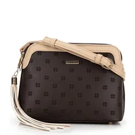Torebki damskie - Damska torebka crossbody z chwostem brązowa - miniaturka - grafika 1