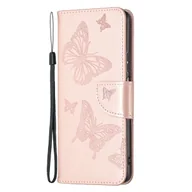 Etui i futerały do telefonów - Pokrowiec König Design kompatybilny z etui na telefon komórkowy Xiaomi Redmi Note 11 Pro / Note 11 Pro+ 5G ze skóry syntetycznej - etui na telefon komórkowy w kolorze różowego złota - miniaturka - grafika 1