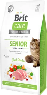 BRIT CARE CAT Grain-Free SENIOR Weight Control 2 kg - Sucha karma dla kotów - miniaturka - grafika 2
