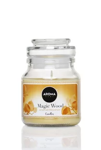 Świeca zapachowa Aroma Home magic wood 130 g 31495 - Pozostałe narzędzia ogrodowe - miniaturka - grafika 1