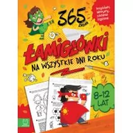 Łamigłówki - AKSJOMAT Łamigłówki na wszystkie dni roku. 365 zadań - Opracowanie zbiorowe - miniaturka - grafika 1