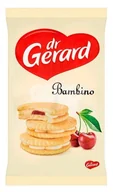 Ciastka - Dr Gerard Bambino Herbatniki z nadzieniem wiśniowym 235g Lider - miniaturka - grafika 1