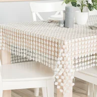 Obrusy i serwetki - Lumina Obrus gipiurowy, kolor jasny szary 007 z lurexem, 140x220cm 061789/KSP/007/140220/1 - miniaturka - grafika 1