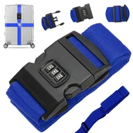 Torby podróżne - Pas zabezpieczający do walizki Artnico granatowy - miniaturka - grafika 1