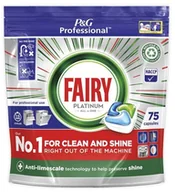 Środki do zmywarek - Kapsułki do zmywarki Fairy Professional Platinum Lavavajillas 75 szt - miniaturka - grafika 1