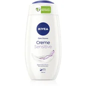 Kosmetyki do kąpieli - Nivea Creme Sensitive kremowy żel pod prysznic do skóry wrażliwej Cream Shower) 250 ml - miniaturka - grafika 1