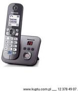 Telefony stacjonarne - KX-TG6821 PDM, telefon bezprzewodowy DECT - miniaturka - grafika 1