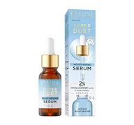 Serum do twarzy - EVELINE SUPER DUET NAWILŻAJĄCE SERUM DO TWARZY Z 2% KWASEM HIALURONOWYM 18ML - miniaturka - grafika 1