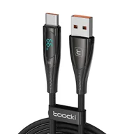 Kable USB - Kabel USB do USB-C Toocki, 1m, 66W (czarny) - miniaturka - grafika 1