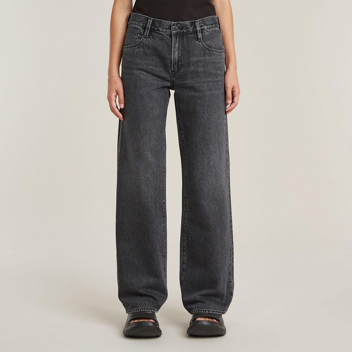 jeansy damskie g-star d22889-d933 h087 faded eolith szary