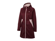 Kurtki i kamizelki sportowe damskie - CRIVIT Kurtka lub płaszcz softshell damski (Bordowy, L(44/46)) - miniaturka - grafika 1