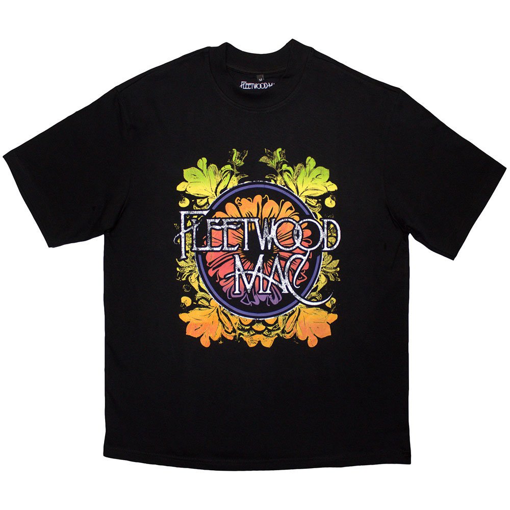 koszulka FLEETWOOD MAC - CIRCLE FLORAL-M