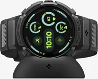 Akcesoria do smartwatchy - Spigen Rugged Armor, matte black - Google Pixel Watch 4 41mm - miniaturka - grafika 1
