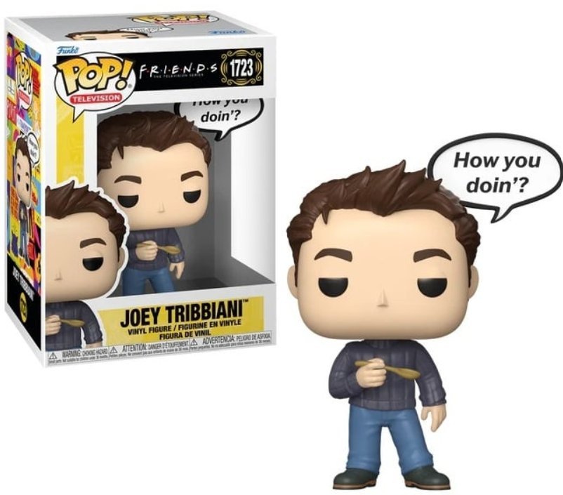 funko pop! friends sayings 1723 joey tribbiani (how you doin')