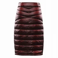 Spódnice - ALPINE PRO Spódnica damska ocieplana zimowa narciarska Lamma bordowy r.XL - miniaturka - grafika 1