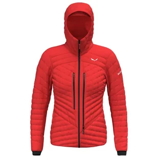 Kurtka damska Salewa ORTLES HYB RDS DWN W JACKET Rozmiar: M / Kolor: czerwony - Kurtki i kamizelki sportowe damskie - miniaturka - grafika 1