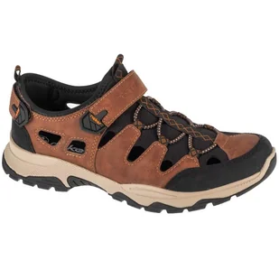 Buty, sandały Rieker Sandals B8375-90 brązowe - Sandały męskie - miniaturka - grafika 1