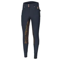 Bryczesy - Bryczesy zimowe damskie Equestrian Queen Warrington 23AW pełny lej - miniaturka - grafika 1