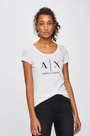 Koszulki i topy damskie - Giorgio Armani Exchange Exchange - T-shirt - miniaturka - grafika 1