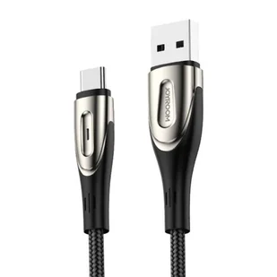 Joyroom Kabel USB do USB-C Sharp S-M411 3A, 2m (czarny) - Kable USB - miniaturka - grafika 1
