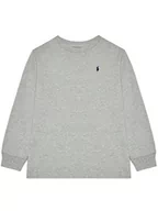 Bluzy dla chłopców - Ralph Lauren Polo Bluzka Ls Cn 322843804005 Szary Regular Fit - miniaturka - grafika 1
