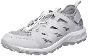 Jack Wolfskin Damskie trampki Woodland 2 Hybrid Low W, Szary jasnozielony, 36.5 EU - Trampki damskie - miniaturka - grafika 1
